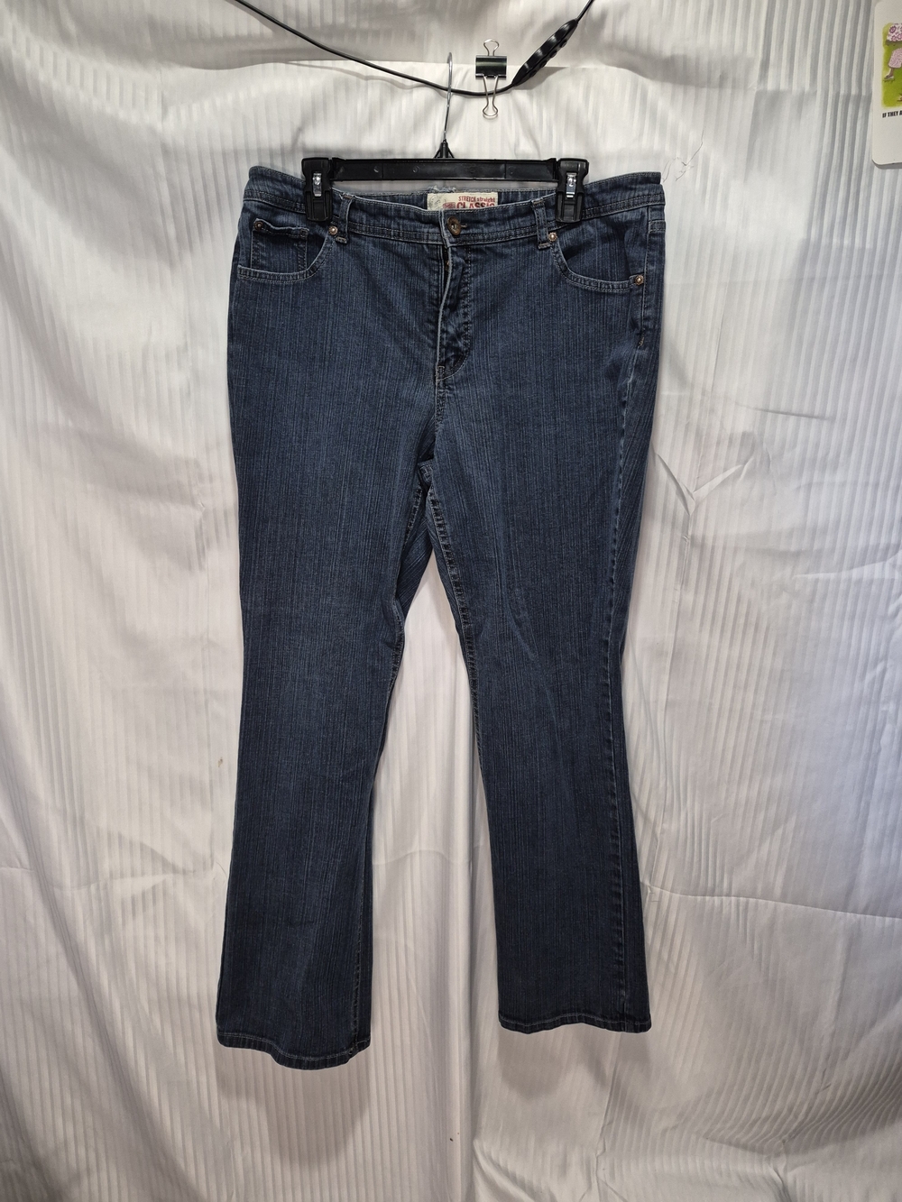 Faded Glory 16 Classic Women's Indigo Bootcut Jeans